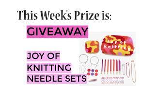 Winners Announced!  Joy of Knitting Needle Sets