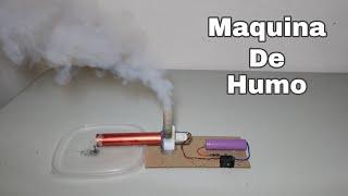 Cómo Hacer Una Mini Máquina De Humo Con Motor DC | Proyectos Casero