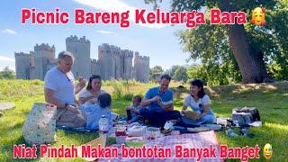 Picnic Bareng Keluarga @DianBara !! Bontot Banyak Makanan kyk Warung Lesehan 