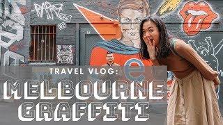 Travel Vlog: Melbourne  Graffiti | Aya Marie | Pinoy in Australia