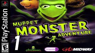 Muppet Monster Adventure PS1 - 100% Walkthrough Playthrough - Part 1 of 2