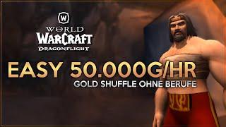 Mit diesem einfachen Rohgoldshuffle bis zu 50k Gold pro Stunde | WoW Dragonflight Gold Guide