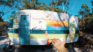 caravan roomtour ~ australian backpacking life