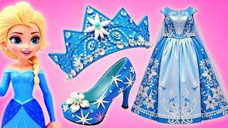 ️ Magical Elsa Christmas Crafts: Snow Sparkle Outfit & Festive DIYs! 