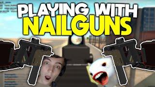 PLAYING WITH NAILGUNS ft. SomeGuyPF (Phantom Forces)