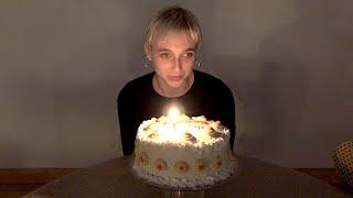 i baked myself a cake so i wouldn't cry on my birthday