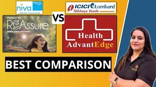 Niva Bupa ReAssure VS ICICI Lombard Health AdvantEdge | *ULTIMATE COMPARISON* | Gurleen Kaur Tikku