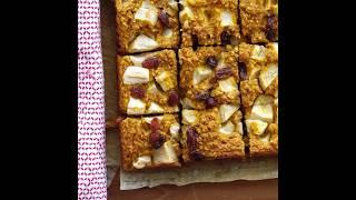 HEALTHY APPLE SULTANA OAT BITES