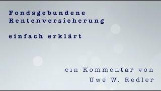 Fondsgebundene Rentenversicherung einfach erklärt