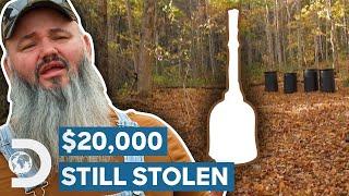 Brand New $20,000 Still Gets Stolen! | Moonshiners