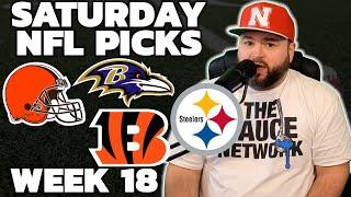 NFL Saturday Week 18 Picks - Sunday Bets With Kyle Kirms