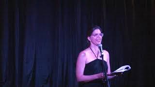 Jennifer van der Kwast reading 'Stop Me If You've Heard This One' (faculty)