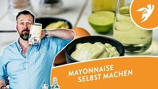 MAYONNAISE selber machen I in 1 Minute I Gelingt immer!