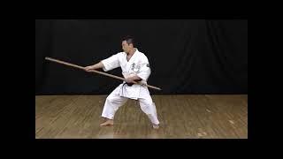 Kyokushin-kan Weapon Kata - Shushi no Kon 極真館型 周氏の棍