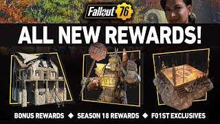 FALLOUT 76 SEASON 18 REWARDS!