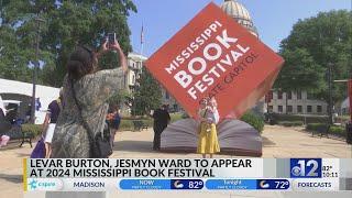 LeVar Burton, Jesmyn Ward to appear at 2024 Mississippi Book Festival