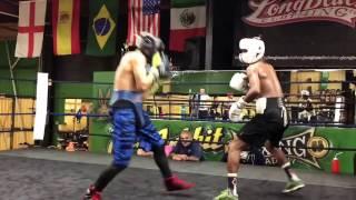 Top amateur boxers sparring NO JOKE SKILLS - EsNews boxing