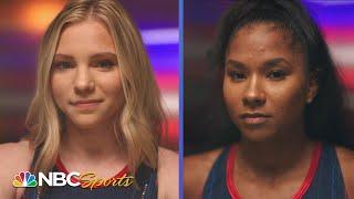 Jade Carey, Jordan Chiles loving life as collegiate Olympians | NBC Sports