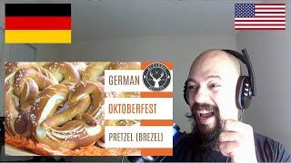 Reaction Germany: Authentic German Oktoberfest Pretzel Brezel | German Food Recipe