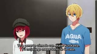 Arima Enfadada con Aqua el Nacimiento Del Nuevo B komichi oshi no ko  Ep9