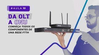 Aula #10 - Da OLT a ONU. Conheça todos os componentes de uma rede FTTH