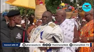 A stunning showcase of Ewe culture at John Mahama’s swearing-in ceremony