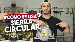 #ComoSeUsa SIERRA CIRCULAR DEWALT, PROYECTO MUEBLE