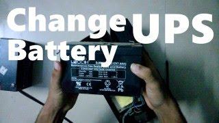 Replace UPS Battery in 2 mins