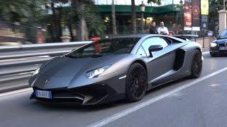 Lamborghini Aventador LP750-4 SV - On The Road In Monaco!