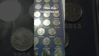 1 Piso Bsp Incomplete set #collection  #coins&banknotes #rare  #error #1pisobsp&ngccoins