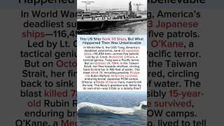 This US Sub Sank 33 Japanese Ships But What Happened Then Was Unbelievable