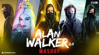 Alan Walker Mashup 2.0 ( Walker Megamix )  - Dip SR X Sukhen Visual