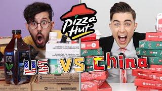 USA vs China Pizza Hut | Why is China So Fancy?