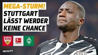 VfB Stuttgart - SV Werder Bremen | Bundesliga Tore und Highlights 13. Spieltag