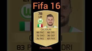 Daniel Caligiuri all fifacards from fifa11 to fifa22 Which the best card? #fut22 #fifa22 #fifacards