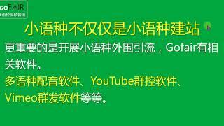 Gofair：外贸瓶颈？小语种多语言推广，把住一半的海外流量