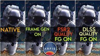 Starfield - AMD FSR 3 Frame Generation Mod - ft. RTX 2060 Super