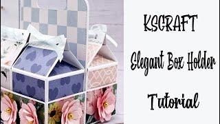 KSCRAFT Elegant Box Holder Tutorial