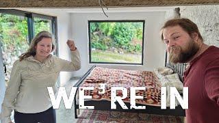 AMAZING first night in the EPIC Farmhouse we risked our LIFE SAVINGS on | EP79