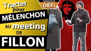 DEFI: tracter pour Melenchon au meeting de Fillon