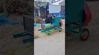 Corn silage baler machine silage harvesting baler