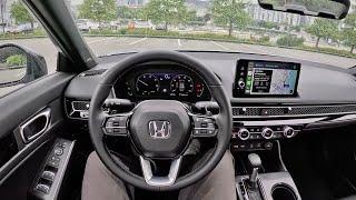 2025 Honda Civic Hybrid Sport Touring - POV First Driving Impressions