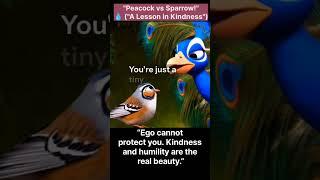 "The Proud Peacock & The Wise Sparrow#MoralStory#PeacockStory #ShortStory #KidsStory #JungleKahani
