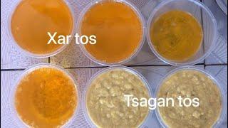 [Mongolian Dairy Products] Xar Tos & Tsagan Tos