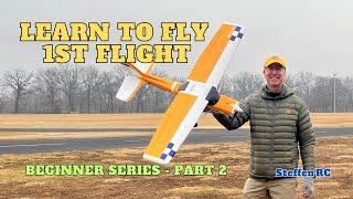 How to fly RC Plane without crashing - What to expect on 1st flight