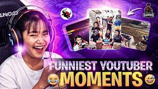 Funniest Moments of Free Fire YouTubers  Ajjubhai, AmitBhai, Lokesh & More | Sooneeta Reacts