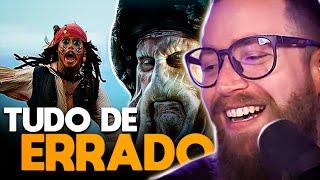 TUDO de ERRADO com PIRATAS DO CARIBE | Luba Reage (Primeira Fila)