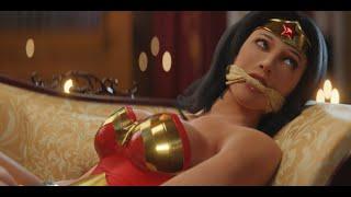 Wonder Woman tied up