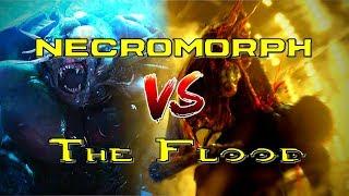 Dead Space Necromorphs Take on The Flood from Halo | Who would emerge the victor?