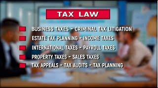 TAX LAW - ATTORNEY DANIEL ALBERT